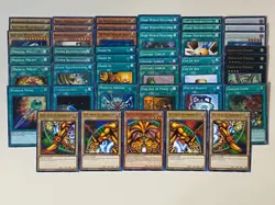 Yugioh Exodia Deck Blue Eyes White Dragon Upstart Goblin Chicken Game Free Pack - Image 1