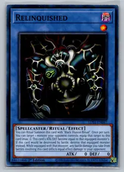 2020 Yu-Gi-OH! 1st Edition Relinquished LDSI-EN-047 - Image 1