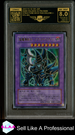 DARK PALADIN YU-GI-OH! SY2-001 2003 STRUCTURE DECK YOGI VOL 2 ULTRA RARE JP AP 8 - Image 1