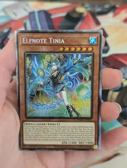 Elfnote Tinia-BPRO-EN011-Starlight Rare-1st Edition Freshly pulled YuGiOh! - Image 4
