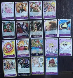 One Piece Card Game OP13 Carrying on His Will Set Base Non Completo - Image 4