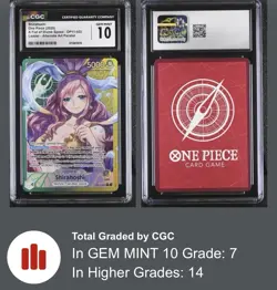 2025 One Piece Shirahoshi Leader Alternate Art OP11-022 CGC 10 Gem Mint - Image 3