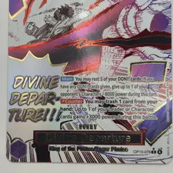 One Piece TCG Divine Departure Manga Style Alternate Art OP13-76 English - Image 3
