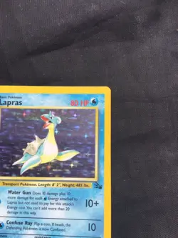 Pokemon Cards: Fossil Rare Holo: Lapras 10/62 - Image 4