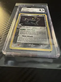 Pokemon TCG Umbreon Ex Delta Species Holo Card 17/113 CGC Near Mint 8.5 2005 - Image 5