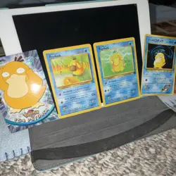 Pokemon Psyduck Basic Pokemon Card Lot 4 Regular Finish English Japanese - Image 1