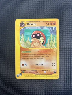 Pokemon Card Skyridge E Series Kabuto 37/144 WOTC - Image 1