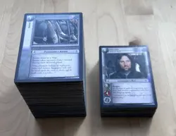 ARAGORN/GONDOR/RANGER COLLECTION (LOTR TCG, LOT OF 335 C/P/U CARDS) - Image 2