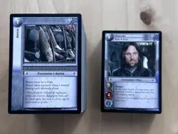 ARAGORN/GONDOR/RANGER COLLECTION (LOTR TCG, LOT OF 335 C/P/U CARDS) - Image 3