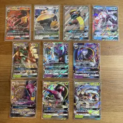Pokemon TCG GX Holo Lot of 10 Cards - Image 1