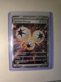 Pokemon Ignition Energy Full Art Ultra Rare 124/094 Card - Image 1