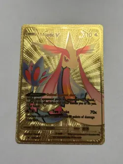 Milotic V Gold Foil Fan Art Display Card NM/M - Image 1