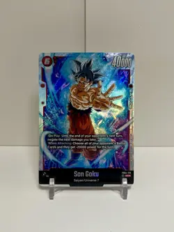 Son Goku FB04-129 SCR NM Dragon Ball Super Card Game - Fusion World - Image 1