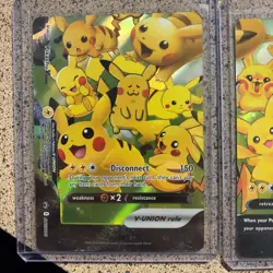 Pikachu V‑Union Complete Set - 4 Cards - Black Star Promo - Image 4