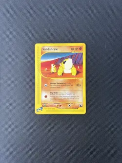 Pokemon Card Skyridge Sandshrew 92/144 E Series Pokemon TCG - Image 3