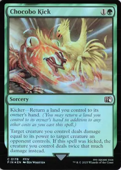 Chocobo Kick, #178, FIN, Foil - Image 1