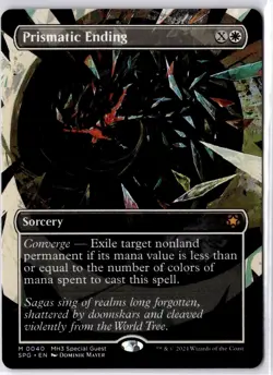 Prismatic Ending (Borderless) Special Guests Regular NM M 0040 - Image 1