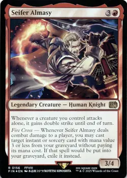 Seifer Almasy FOIL Final Fantasy Magic MTG NM - Image 1