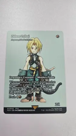 MTG - Zidane Tribal - Ragavan, Nimble Pilferer (showcase) - FCA (NM+) - Image 1