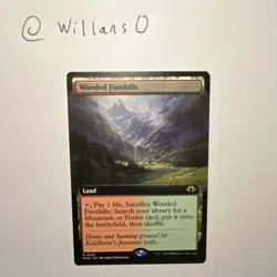 Wooded Foothills Modern Horizons 3 EN 467 Extended Art Land Rare Wizards of the. - Image 1