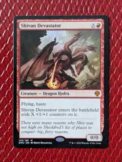 Shivan Devastator NM-Mint Dominaria United MTG - Image 1