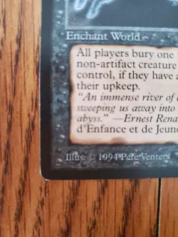 Magic The Gathering THE ABYSS LEGENDS Edition (1994) Read and See Photos - Image 3
