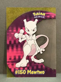 Pokemon #150 Mewtwo - Clear Card PC5 | Topps Pokemon | Lightly Played (LP) - Image 2