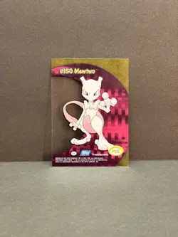 Pokemon #150 Mewtwo - Clear Card PC5 | Topps Pokemon | Lightly Played (LP) - Image 3
