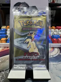Wizards of the Coast Pokemon Neo Genesis 1st Edition Booster Pack Typhlosion - Image 1