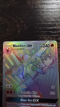 Pokemon Card: Blaziken GX 170/168 Secret Rare Celestial Storm NM - Image 2