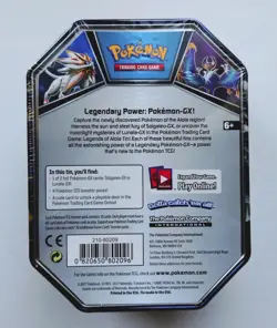 Pokemon TCG Tin- Lunala GX Factory Sealed - Image 2