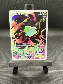 Bulbasaur 133/132 Mega Evolutions Illustration Rare Pokemon TCG English - Image 3