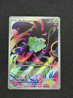 Bulbasaur 133/132 Mega Evolutions Illustration Rare Pokemon TCG English - Image 4