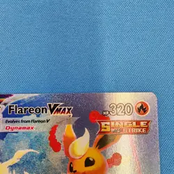 Pokemon TCG Flareon VMAX SWSH180 Promo Full Art Holo NM - Image 3
