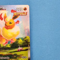 Pokemon TCG Flareon VMAX SWSH180 Promo Full Art Holo NM - Image 5
