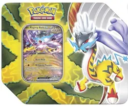 Pokemon Paradox Destinies Collectors Tin RAGING BOLT EX - New / Factory Sealed - Image 1