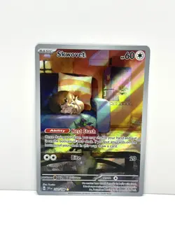 Pokemon TCG Skwovet 222/198 Scarlet Violet Base Set Illustration Rare 2023 NM - Image 1