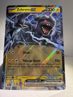Pokemon Zekrom EX 34/86 - Double Rare - SV: Black Bolt & White Flare - Image 1