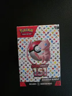Pokemon TCG Scarlet & Violet 151 Booster Bundle Sealed New (6 packs) - Image 1