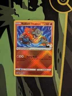 Pokemon Radiant Heatran 027/189 Prize Pack Series 3 Three Promo 2022 - Image 1