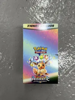 Pokemon TCG Prismatic Evolutions Booster Bundle x10 Unsealed - Image 1