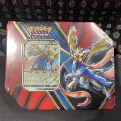 Pokemon TCG Galar Zacian V Tin (5 Pack Total) NEW Sealed - Image 2