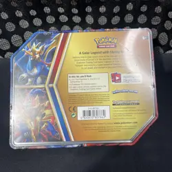 Pokemon TCG Galar Zacian V Tin (5 Pack Total) NEW Sealed - Image 3