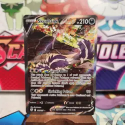 Skuntank V 181/195 Alt Art - Silver Tempest - Pokemon TCG - SHIPS FAST - Image 1