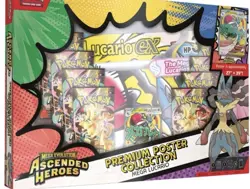 Presale Pokemon Mega Evolution Ascended Premium Poster Collection Case 6 Boxes - Image 1