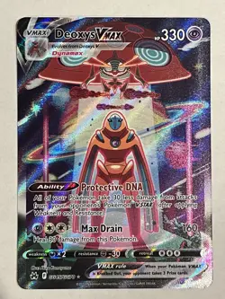 Deoxys VMAX GG45/GG70 NM Crown Zenith Pokemon - Image 1