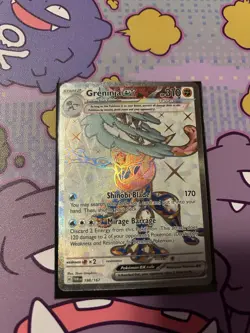 Pokemon TCG Sv06: Twilight Masquerade Greninja EX #198/167 Ultra Rare - Image 1