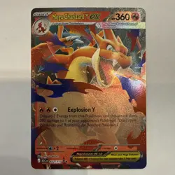 Pokemon Mega Charizard Y Ex Mega Evolutions- Ascended Heros 022/217 NM - Image 1