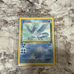 Pokemon TCG Articuno Fossil 1st Edition Holo Rare 2/62 Portuguese 70 HP WOTC - Image 1