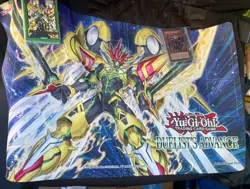 Yugioh: Duelist's Advance Premiere Playmat NEW* plus Promo card bundle - Image 1